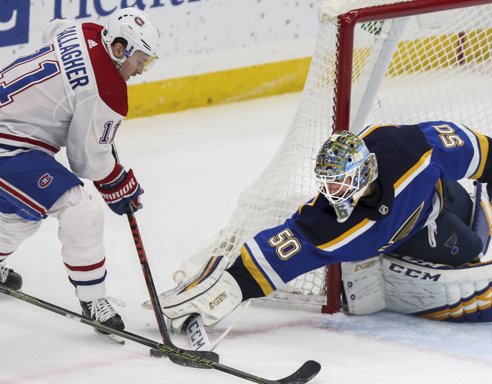 St. Louis Blues versus Montreal Canadians